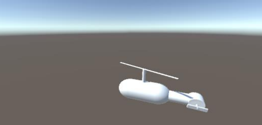 3D helicopter model